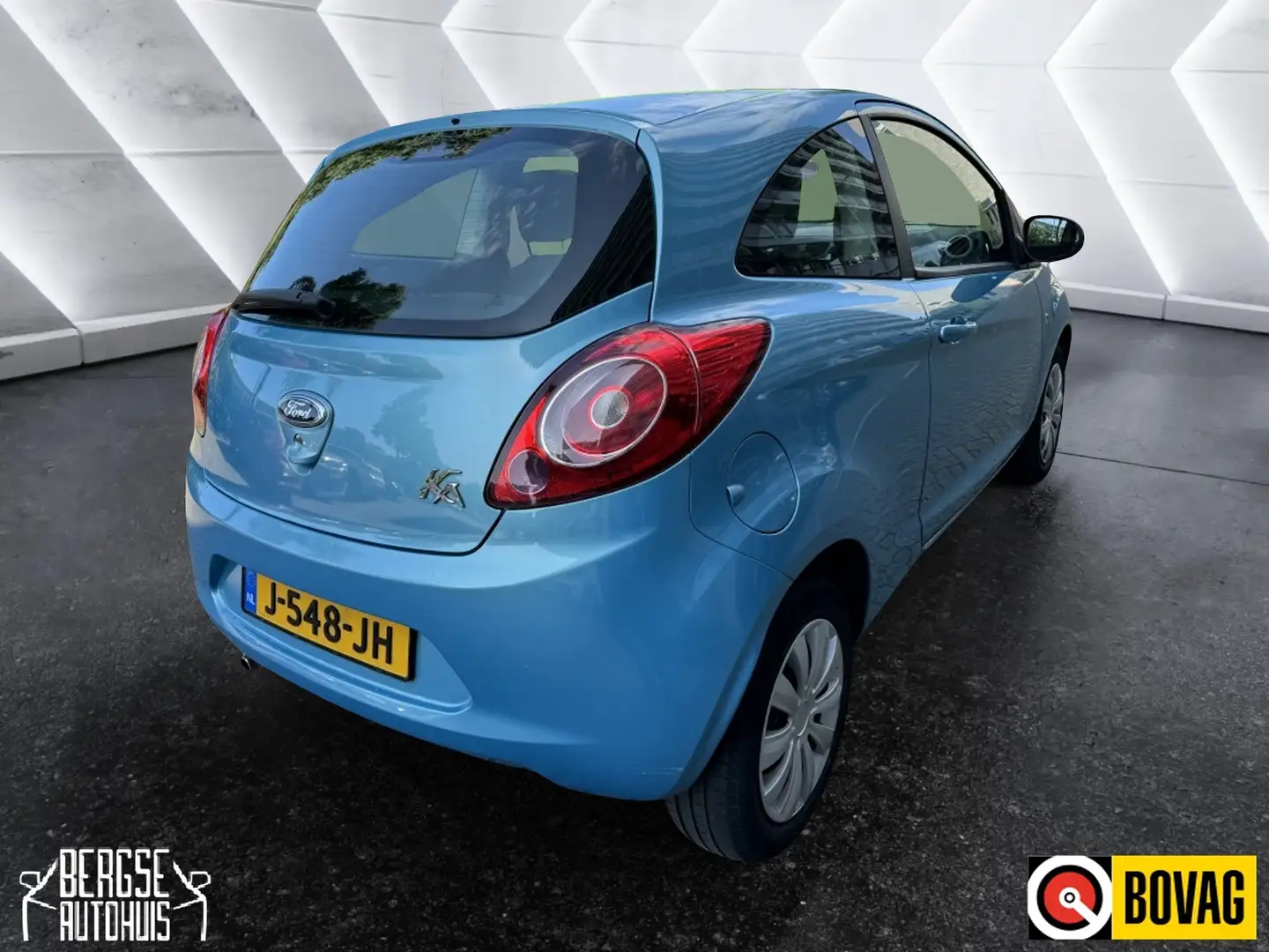 Ford Ka/Ka+ 1.2 Comfort s/s Airco Elek. Ramen Aux Azul - 2