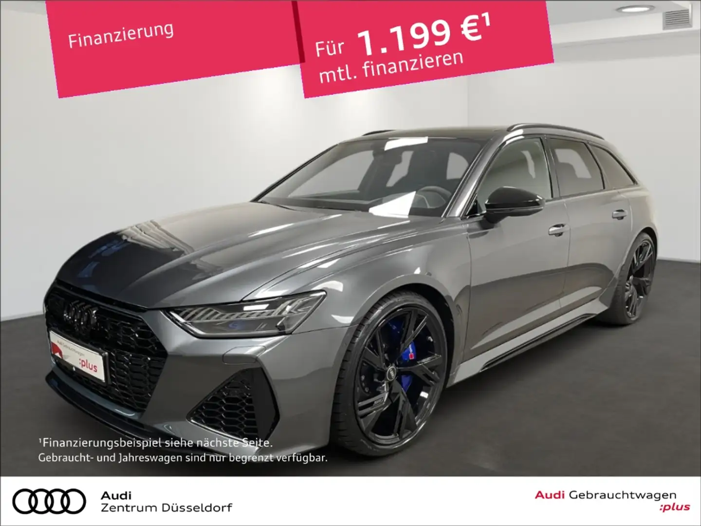 Audi RS6 Avant 4.0 TFSI quattro PANO KERAMIK B&O 360 UVM. Grau - 1