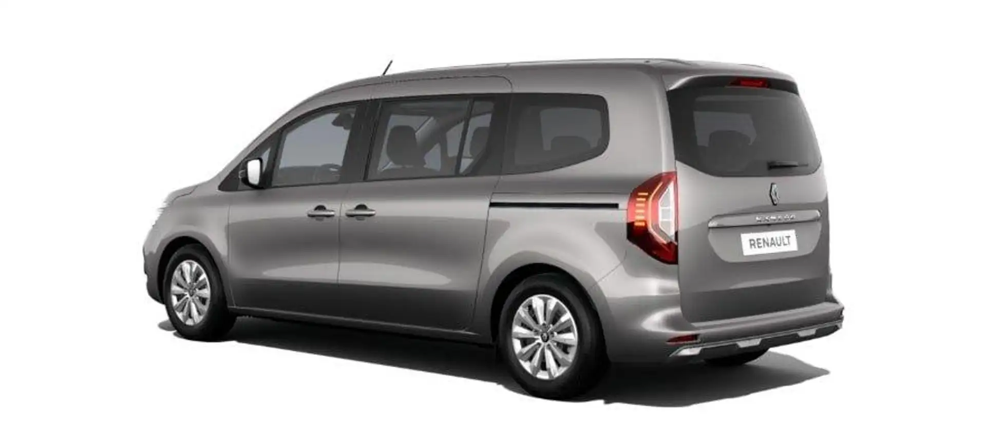 Renault Kangoo Grand Equilibre 7-S+Android Auto+RFK+PDC dCi 95... Grau - 2