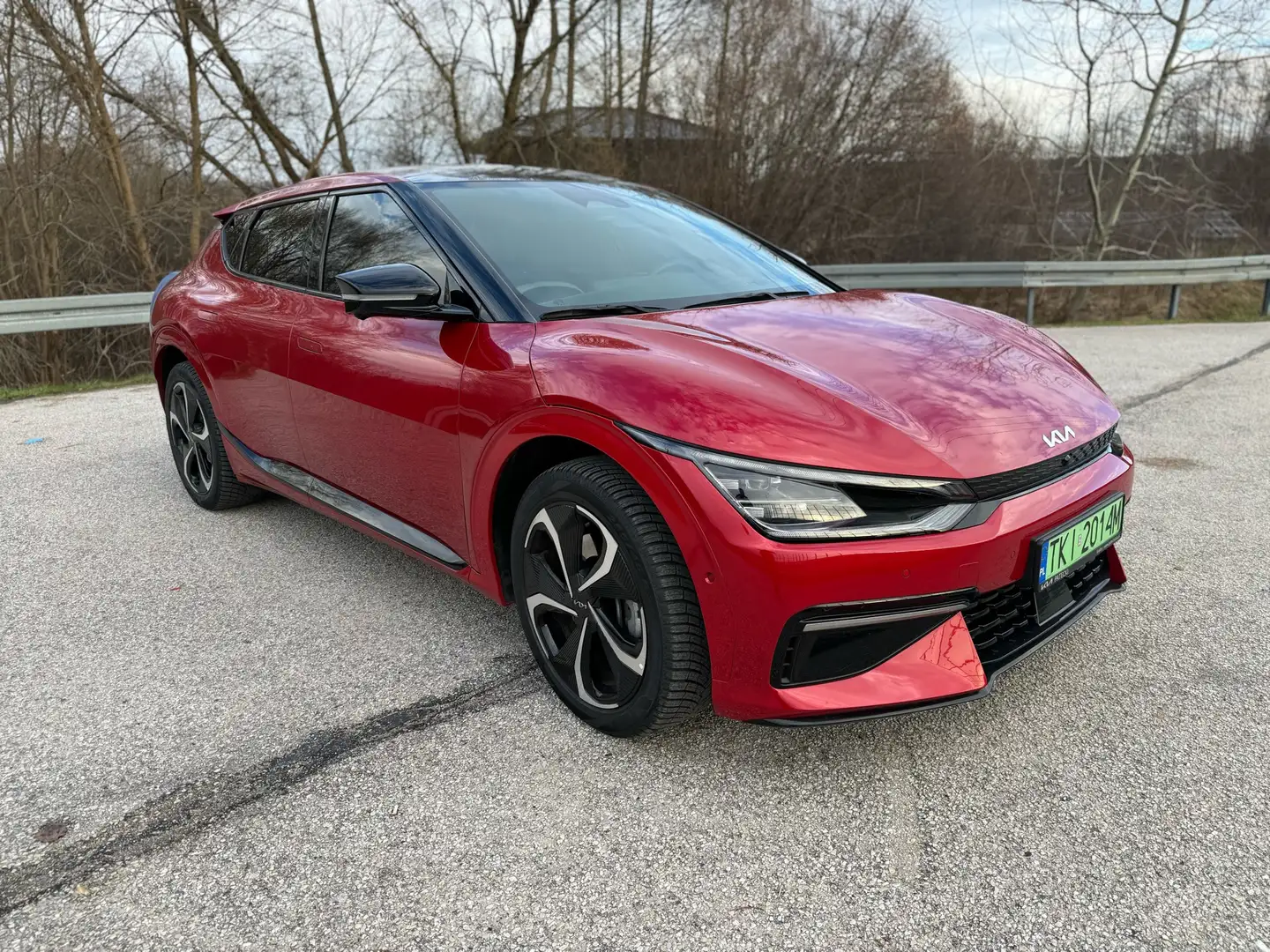 Kia EV6 77,4-kWh GT-line Rot - 1