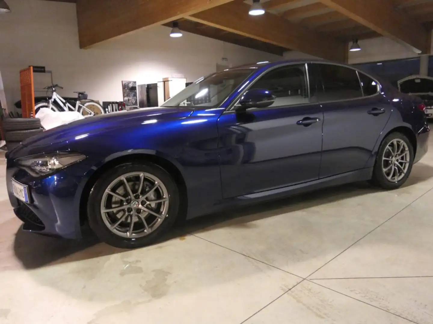 Alfa Romeo Giulia 2.2 Turbodiesel 150 CV AT8 Q2 Modrá - 2