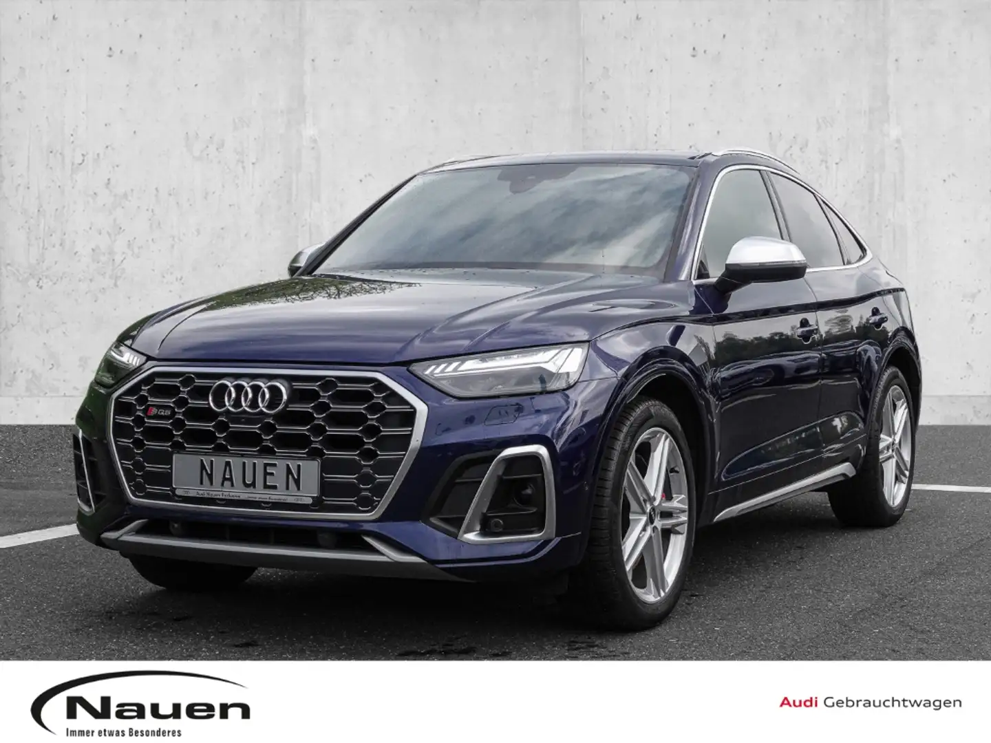 Audi SQ5 Sportback 3.0 TDI HUD Luftfederung Panodach Blau - 1