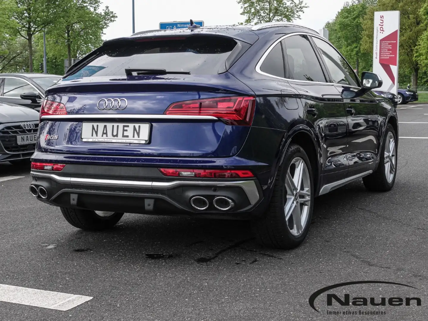 Audi SQ5 Sportback 3.0 TDI HUD Luftfederung Panodach Blau - 2