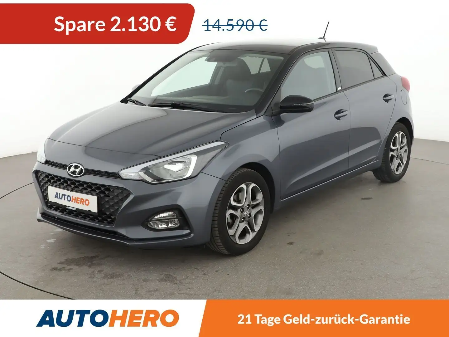 Hyundai i20 1.0 TGDI YES! Plus*NAVI*CAM*SPUR*PDC*SHZ*KLIMA* Grau - 1