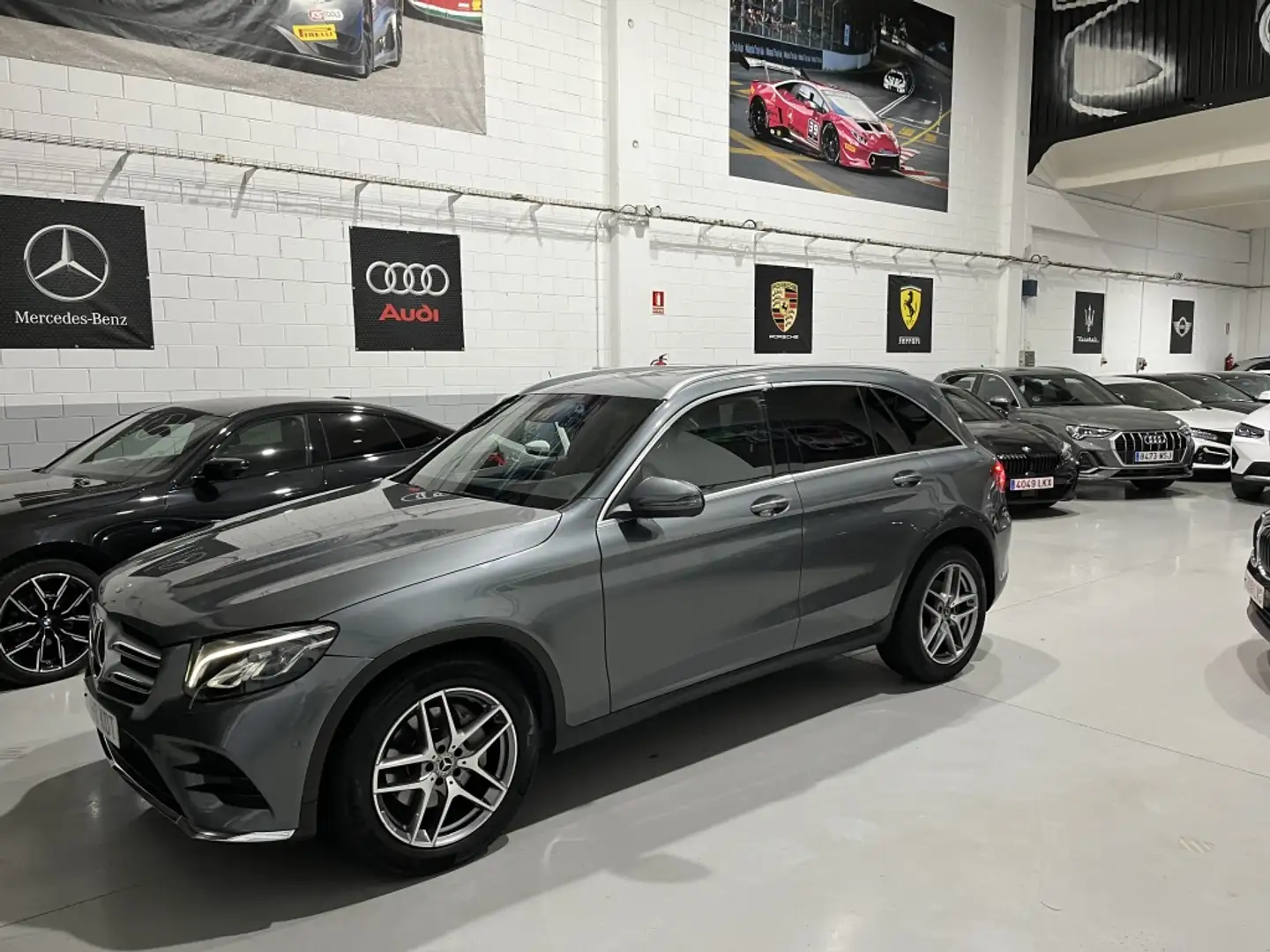 Mercedes-Benz GLC 220 220d 4Matic Aut. Gris - 2