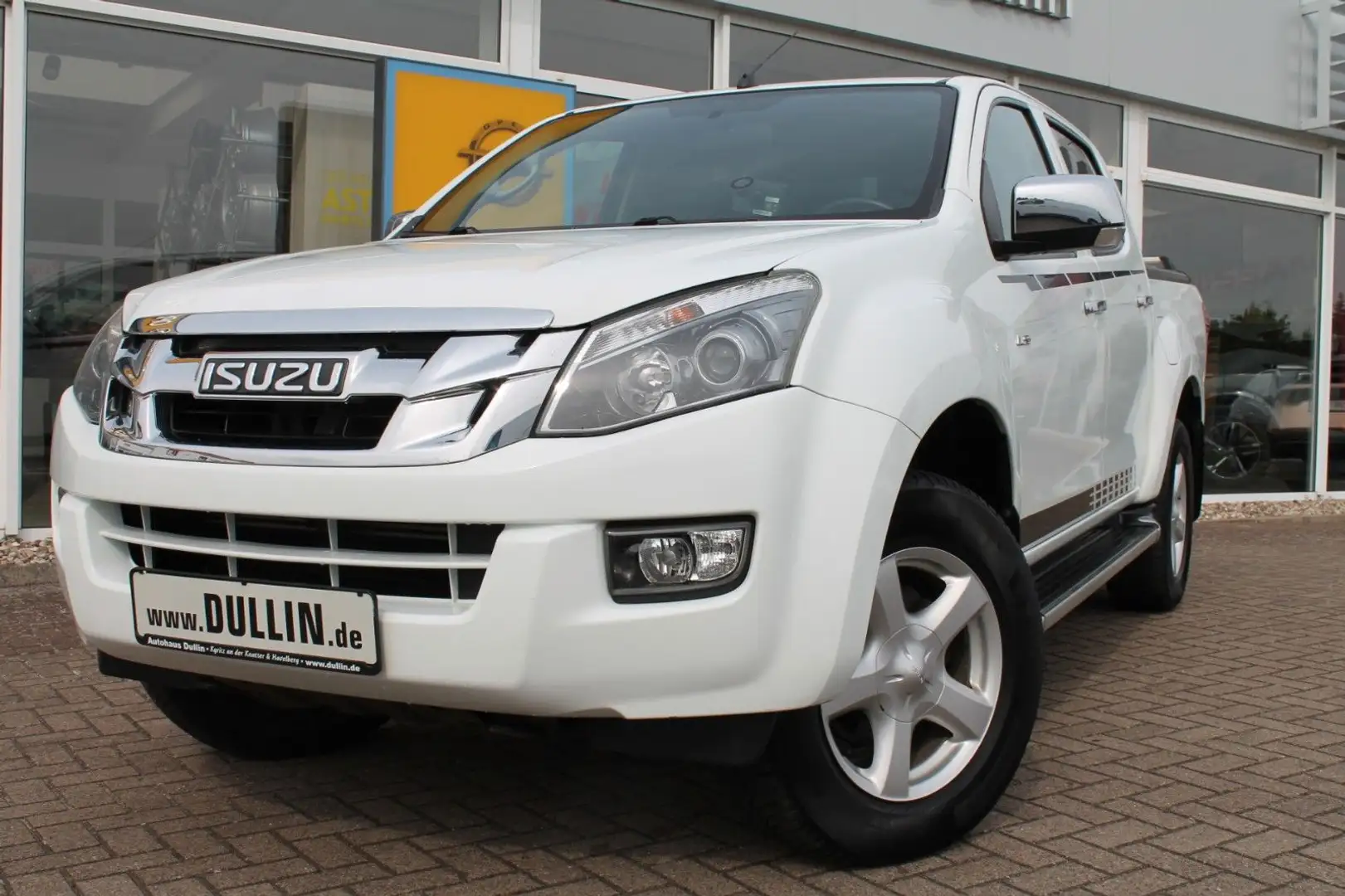 Isuzu D-Max 2,5 TD DOKA  Klima 4x4 Anhängerzug+TwinTop Blanc - 1