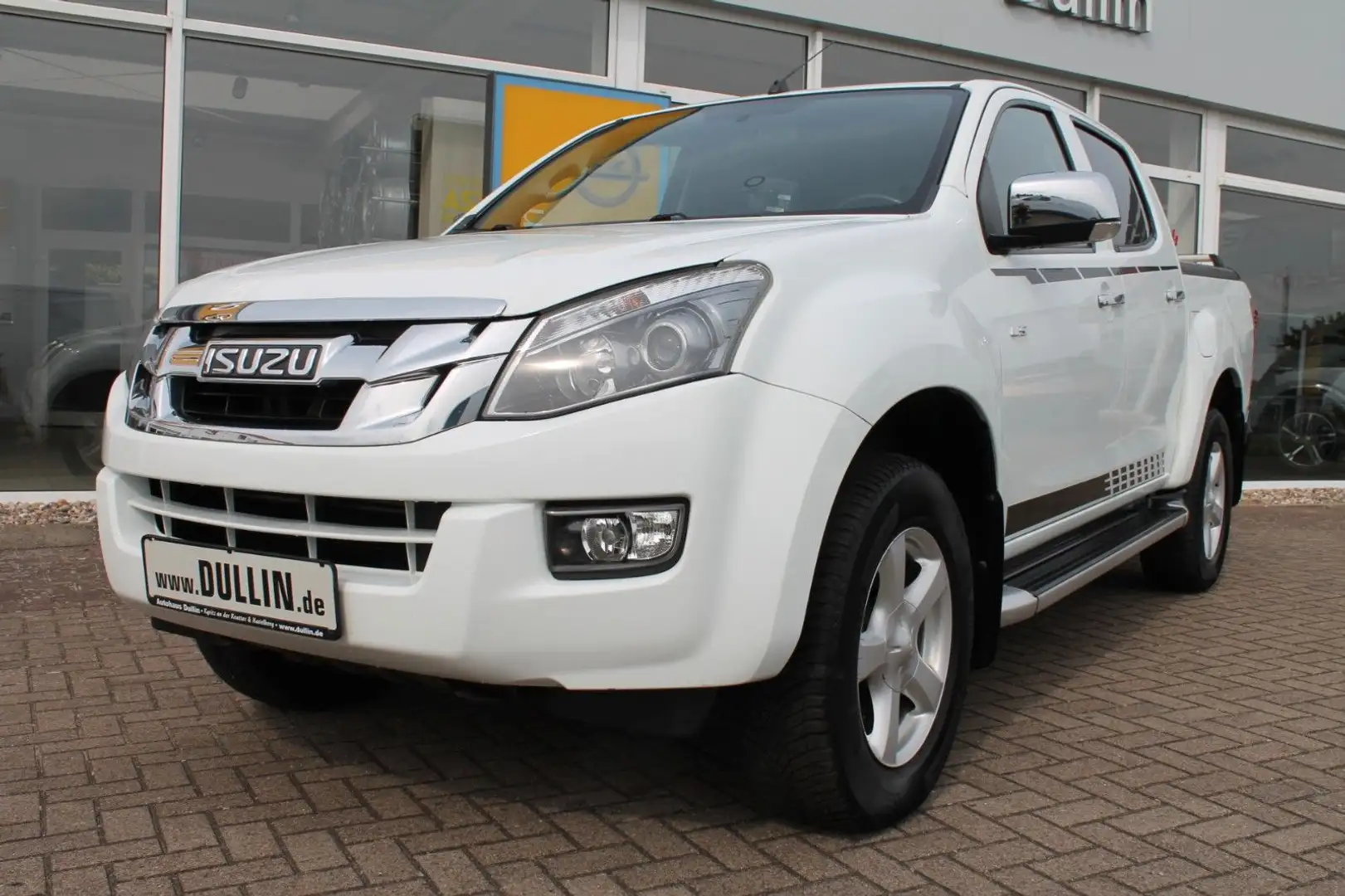 Isuzu D-Max 2,5 TD DOKA  Klima 4x4 Anhängerzug+TwinTop Blanc - 2