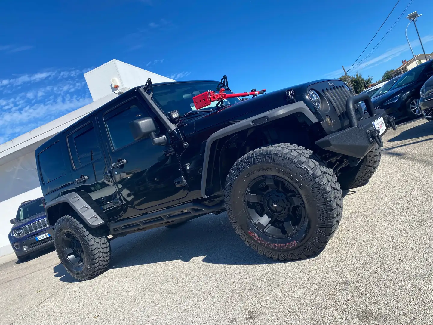 Jeep Wrangler Wrangler Unlimited 2.8 crd Rubicon auto 200cv Schwarz - 2