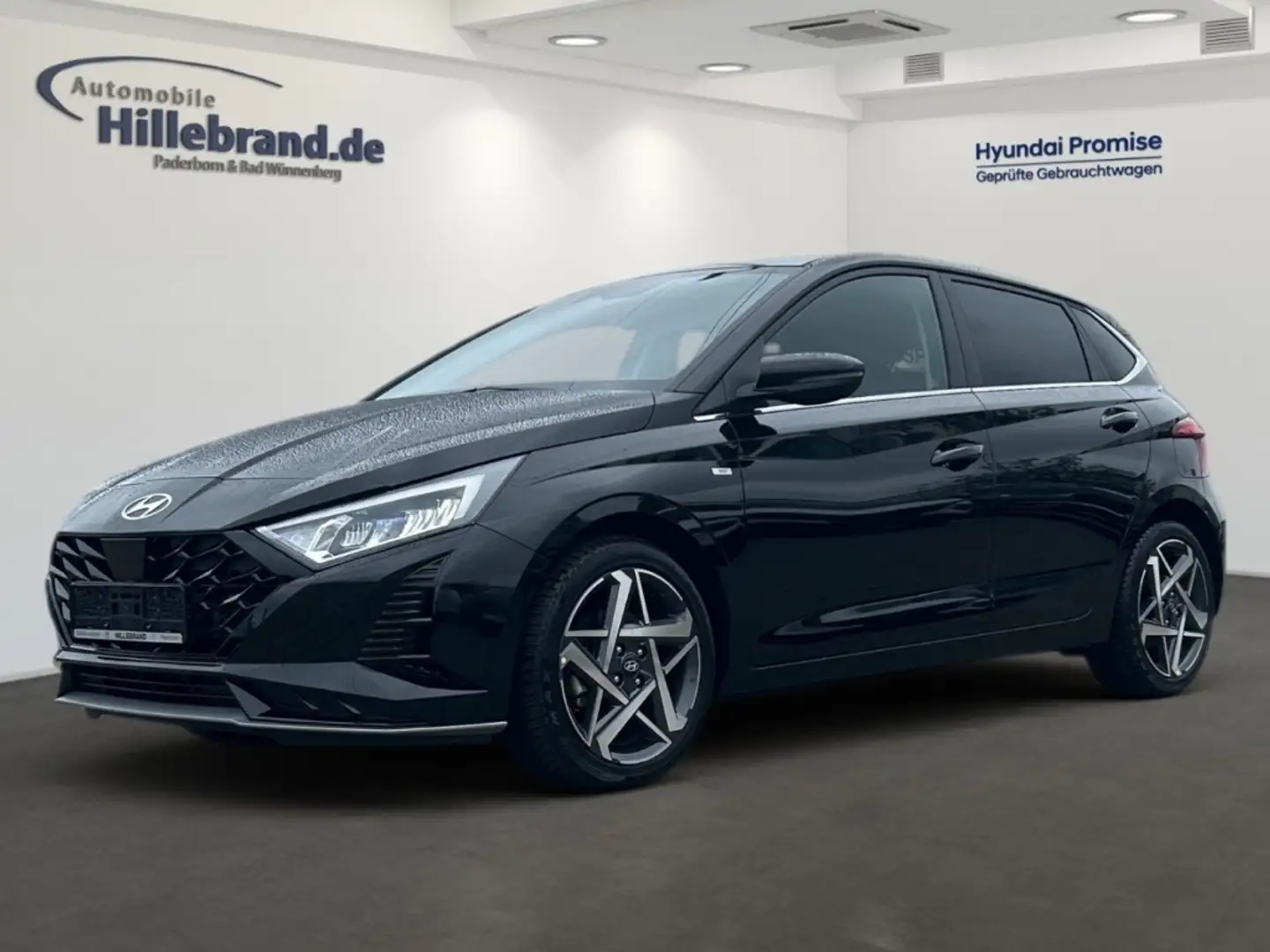 Hyundai i20 Prime Mild-Hybrid 1.0 T-GDI EU6d Navi Digitales Co Schwarz - 1