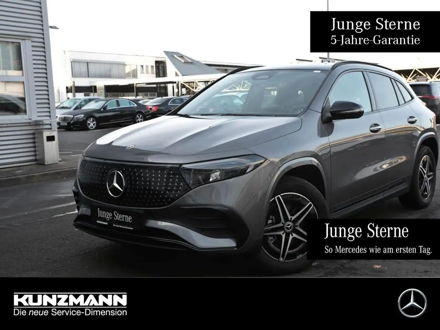 Mercedes-Benz EQA 300 4M AMG Night Panorama Distronic Winter-P Grau - 1