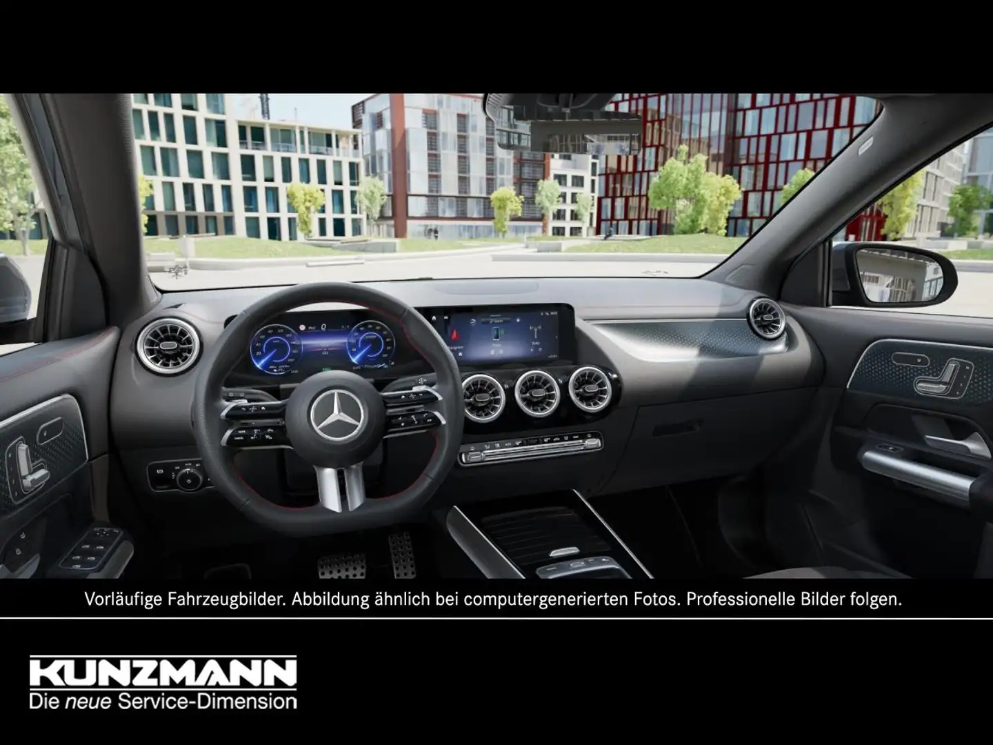 Mercedes-Benz EQA 300 4M AMG Night Panorama Distronic AHK Grijs - 2