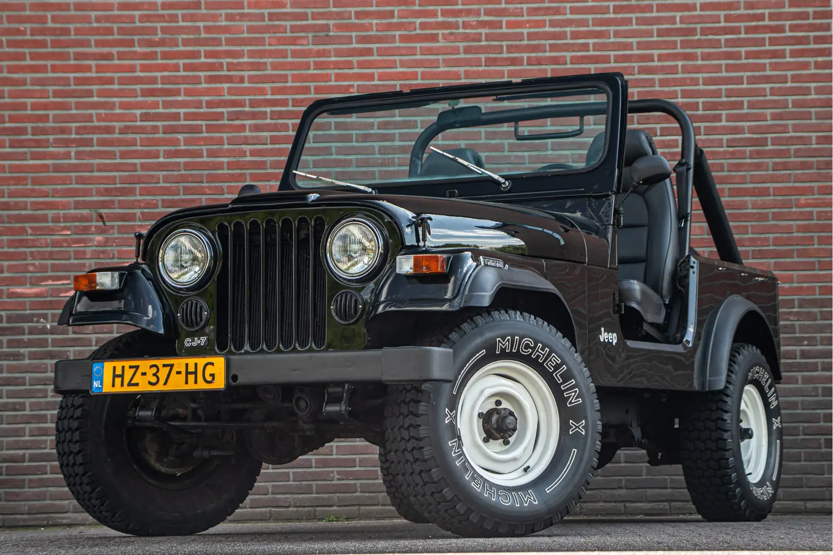 Jeep CJ-7 4x4 2.5 CJ-7, Origineel NL, 53.000km NAP, Wegenbel Black - 1