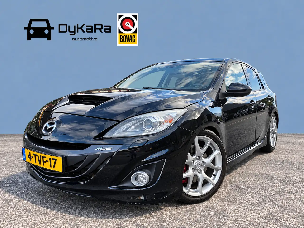 MAZDA 3 MPS 2.3 DISI TURBO 260ch - BI-XÉNON ADAPTATIFS - DÉMARRAGE SANS CLÉ - SIÈGES CHAUFFANTS - GPS