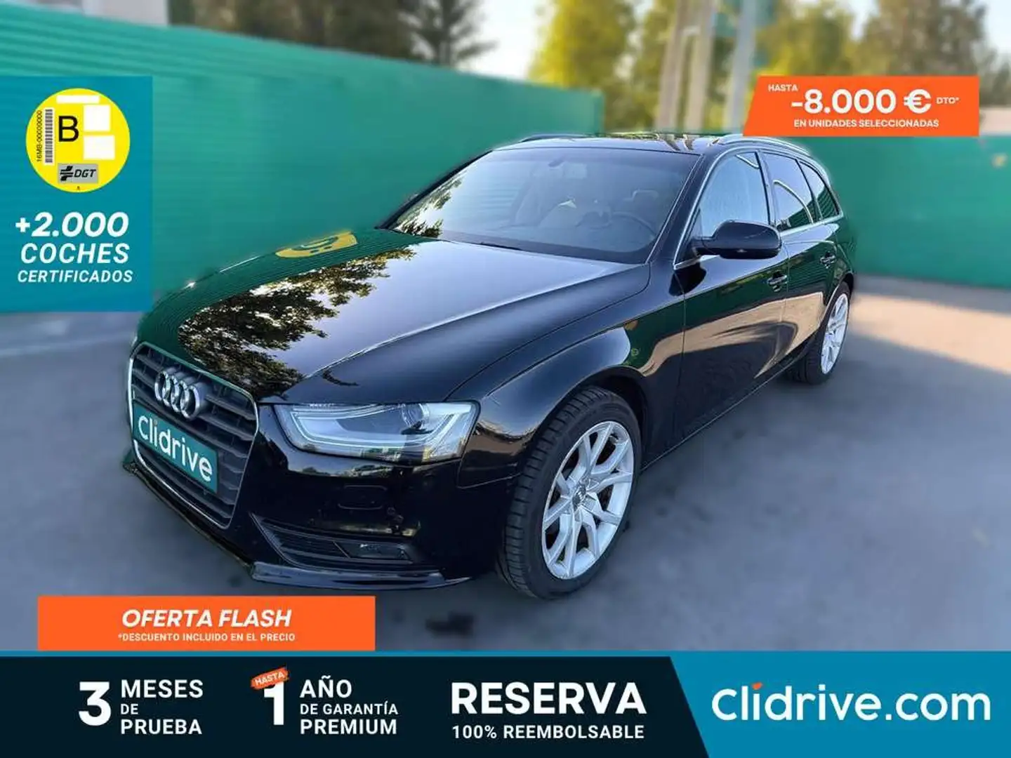 Audi A4 Avant 1.9TDI Aut. Negro - 1