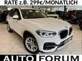 BMW X3 20d xDrive AUT AHK LEDER NAVI CAM SHZ PDC LED Blanc - thumbnail 1