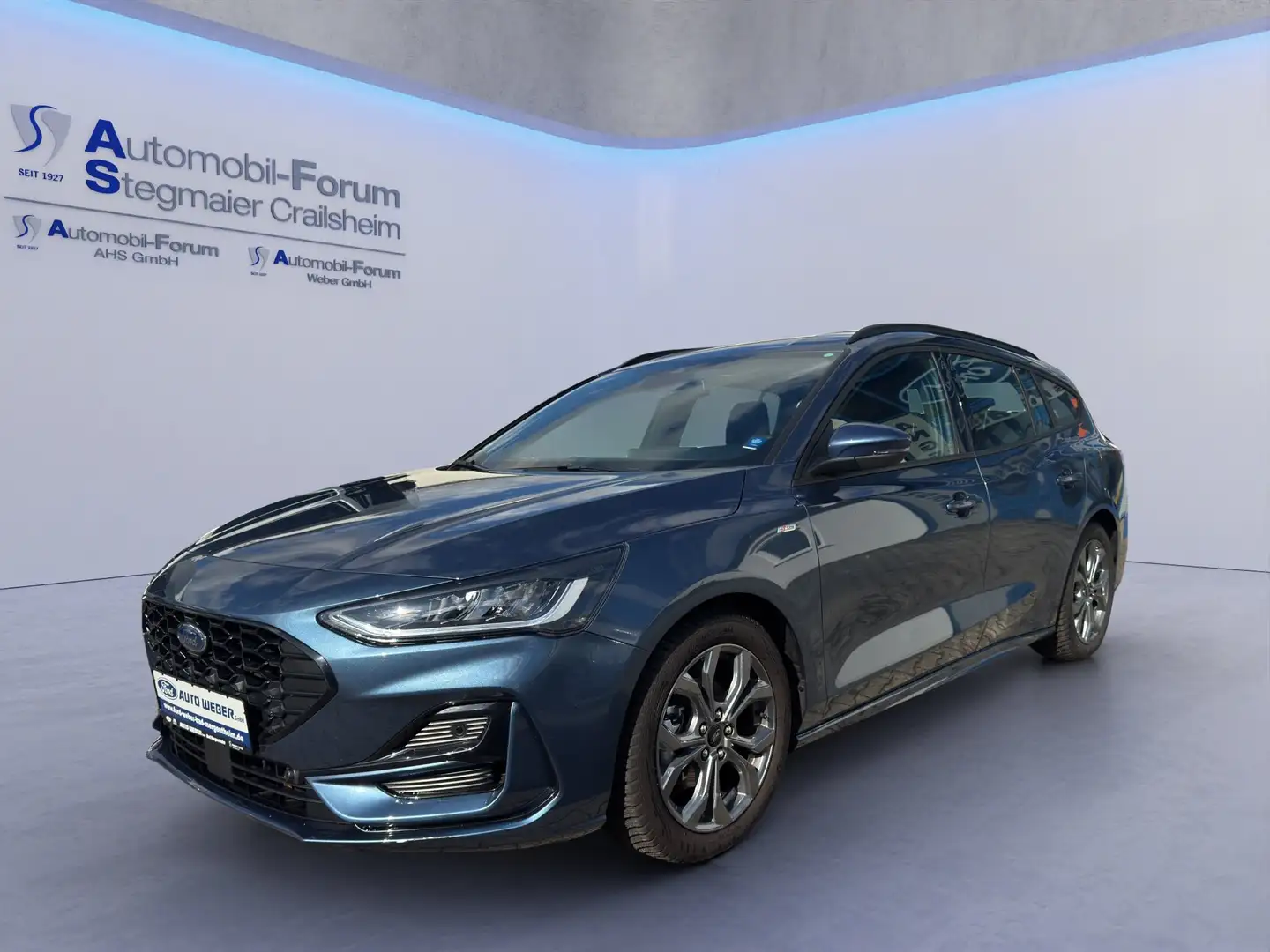 Ford Focus Turnier ST-Line 1.0EcoBoost MHEV *ACC*B&O*LED*NAVI Bleu - 2