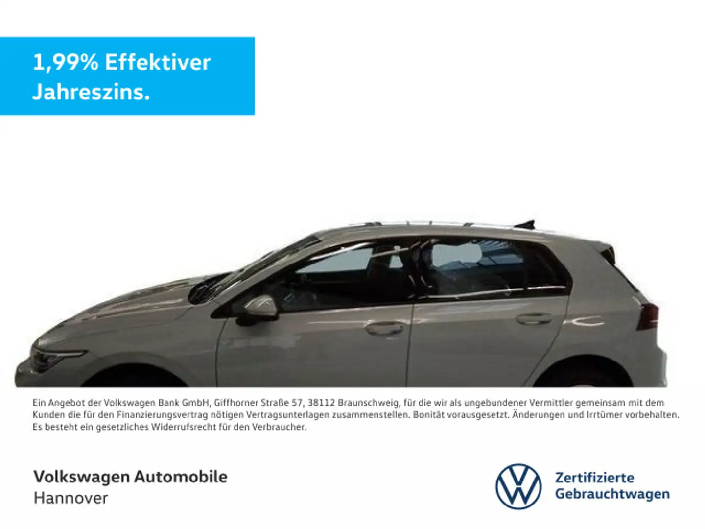 Volkswagen Golf VIII 2.0 TDI LED DigCockpit PDC SHZ Bleu - 1