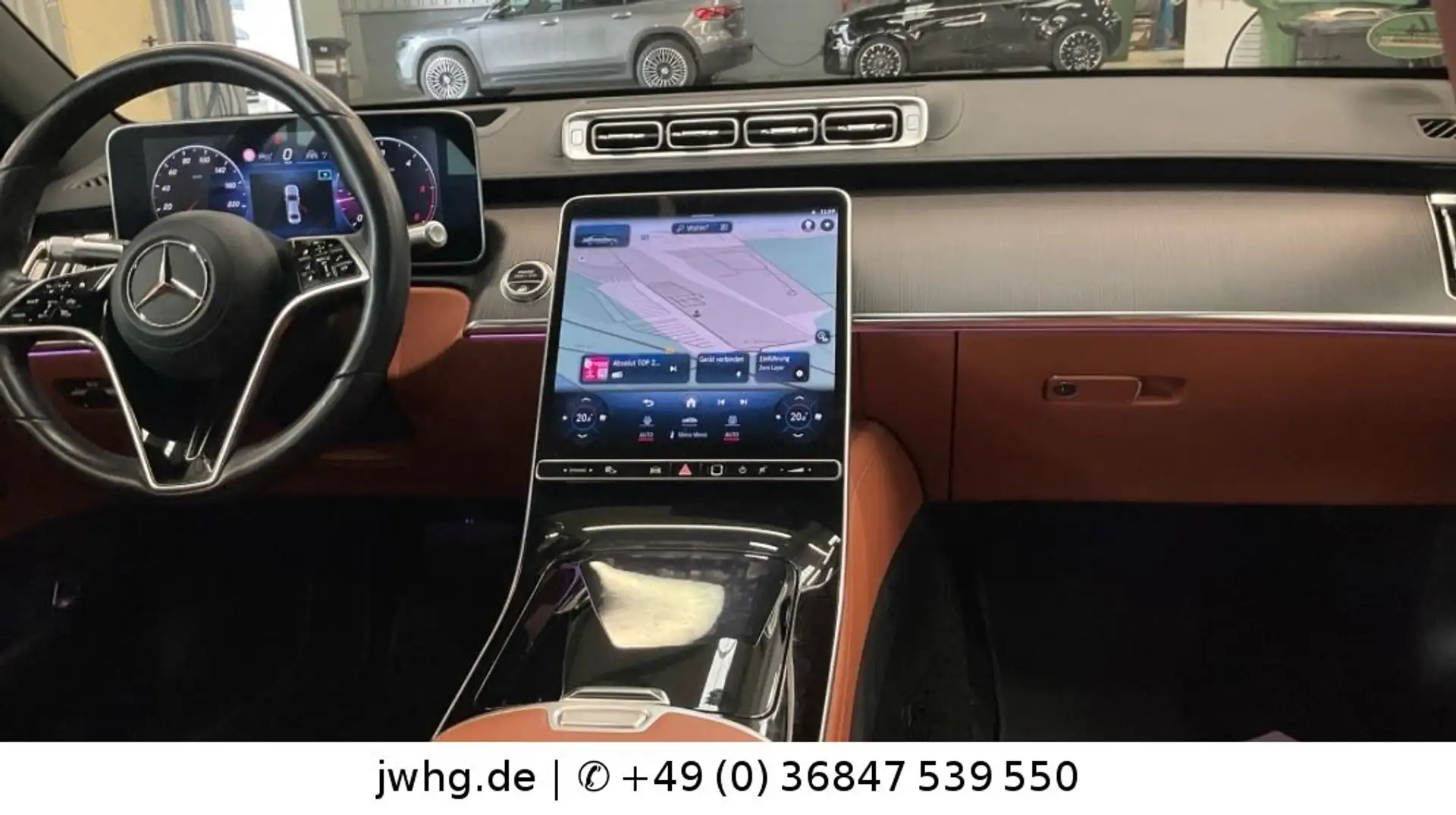 Mercedes-Benz S 350 d 4M Head-Up|360°|Burmester|Nappaleder Schwarz - 2