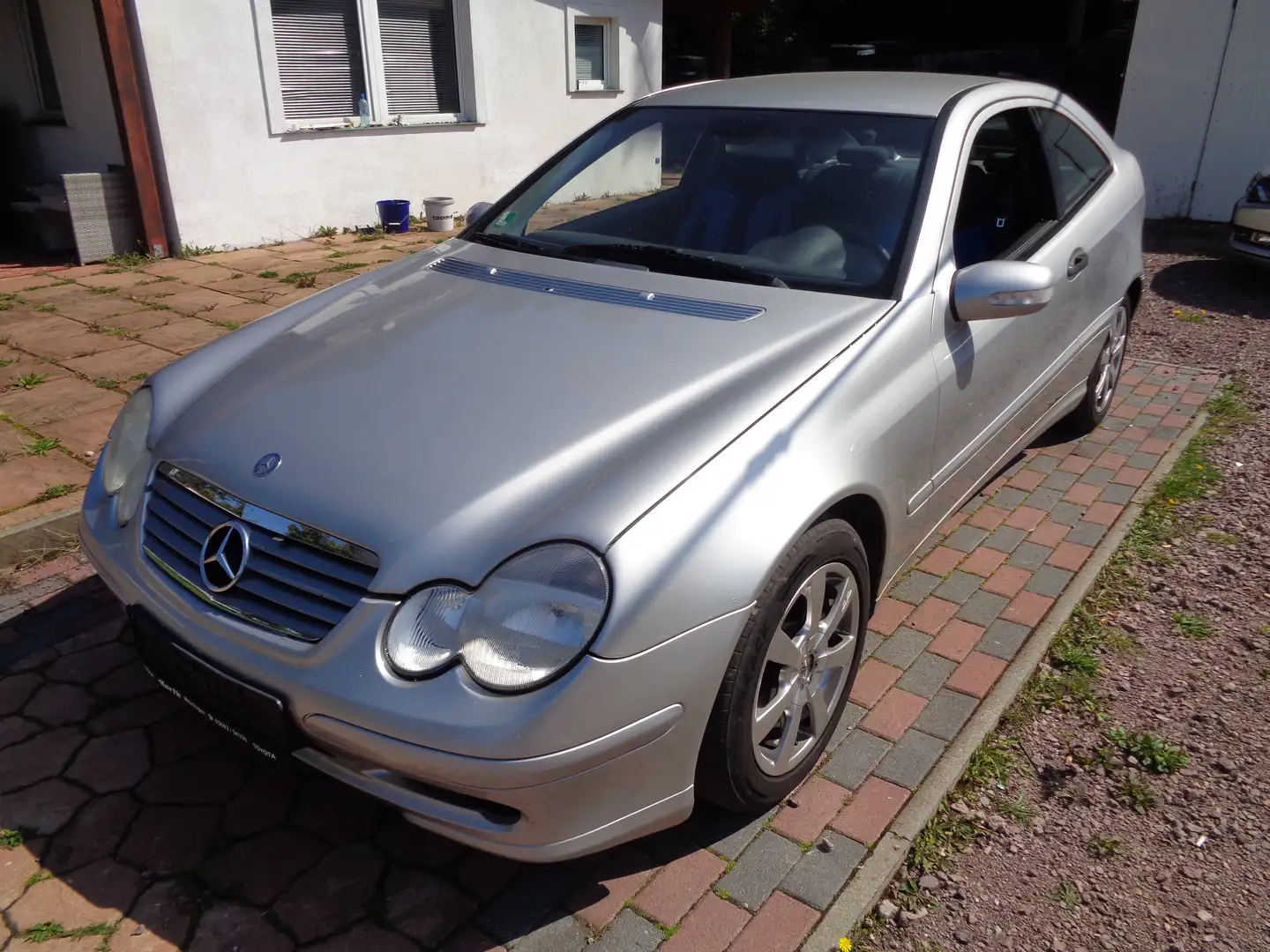 Mercedes-Benz C 180 Kompressor Sportcoupe Kein Tüv Argento - 1