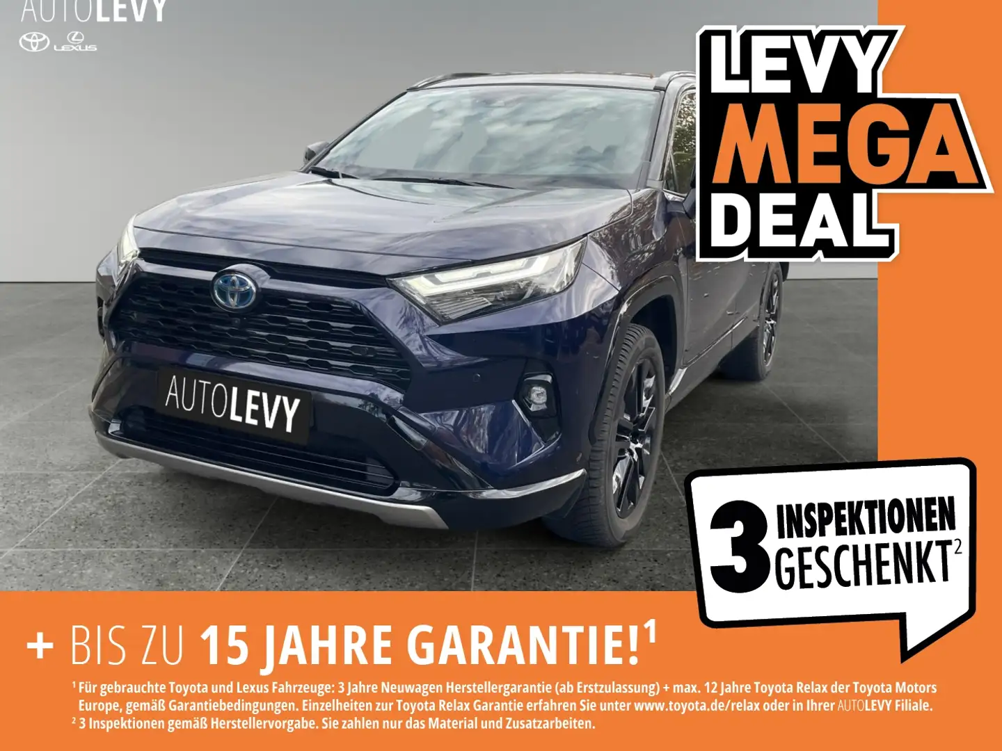 Toyota RAV 4 RAV4 2.5 Hybrid Style Selection *360*AHK* Schwarz - 1