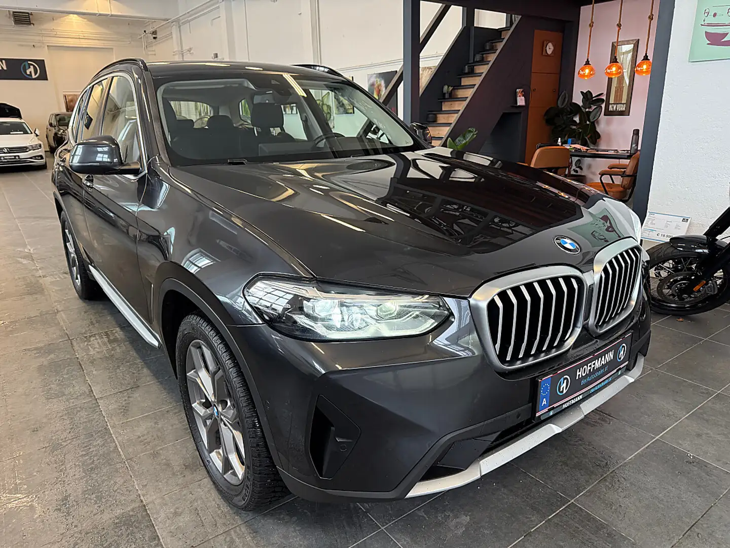 BMW X3 sDrive 18d 48V Aut. Facelift Modell,Leder,el.Sp... Silber - 1