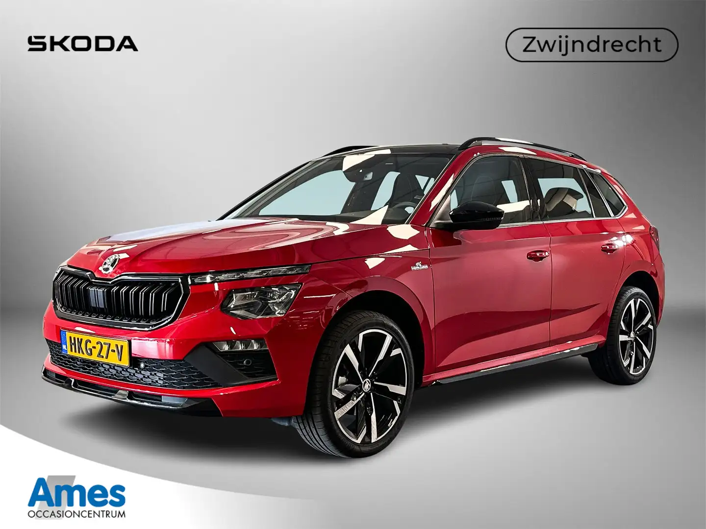 Skoda Kamiq 1.0 115pk TSI Monte Carlo | Winter pakket | Chargi Rood - 1