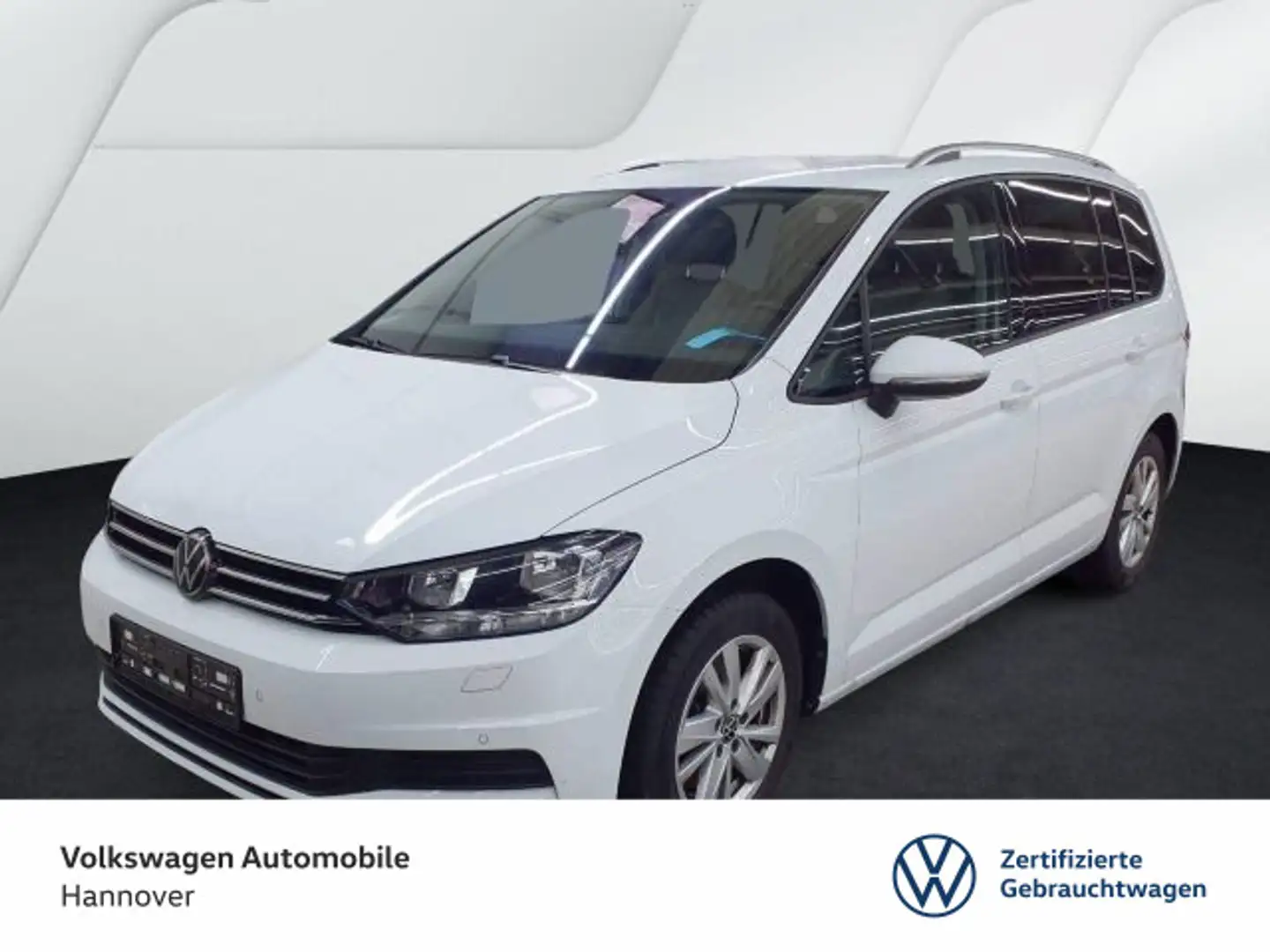 Volkswagen Touran 1.5 TSI DSG Comfortline Navi AHK DigCockp Weiß - 1