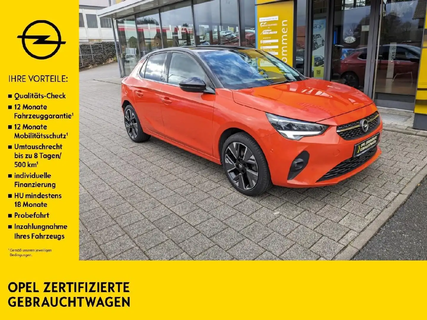 Opel Corsa F Elektro First Edition **Navi**LED** Orange - 1