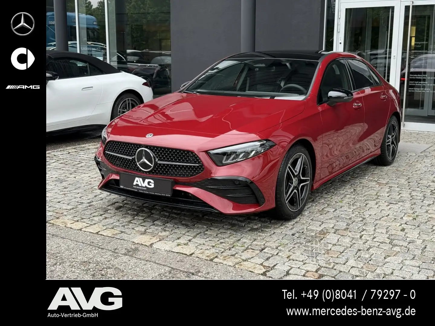 Mercedes-Benz A 200 A 200 Lim AMG Special Pano Stndhzg Sound Night LED Rot - 1