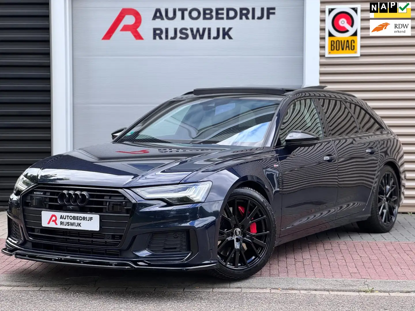 Audi A6 Avant 55 TFSI e quattro Competition Pano/Nachtzich Blauw - 1