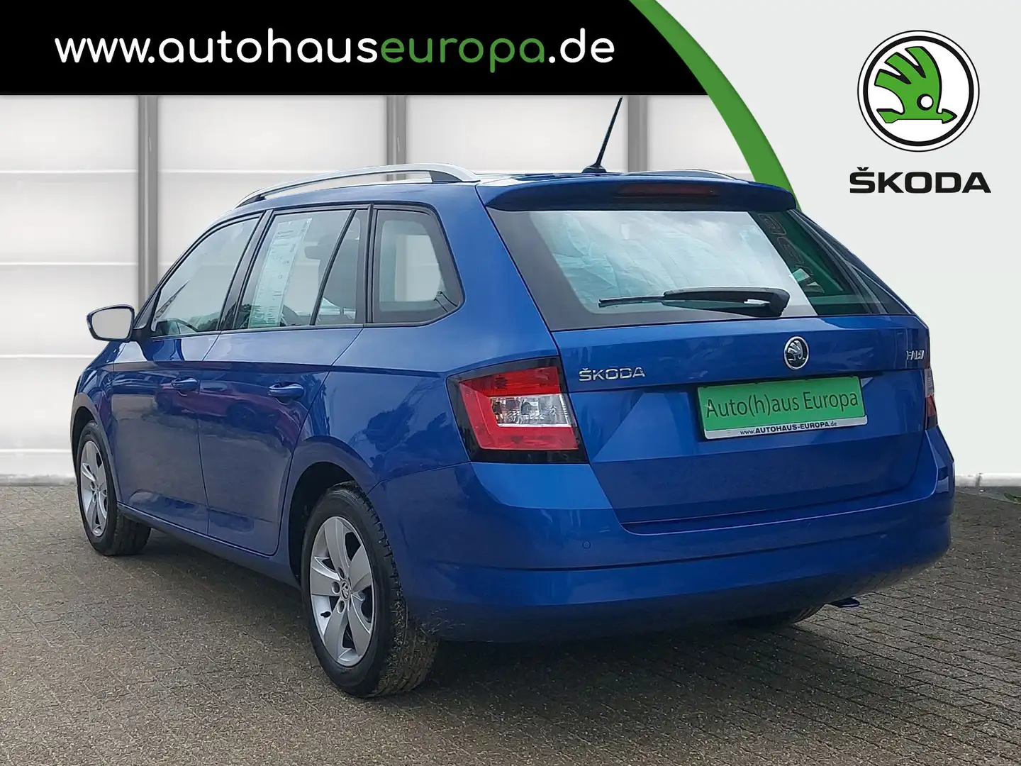 Skoda Fabia Combi 1.2 TSI Green tec Style KlimaA SHZ 4xel.FH P Blau - 2