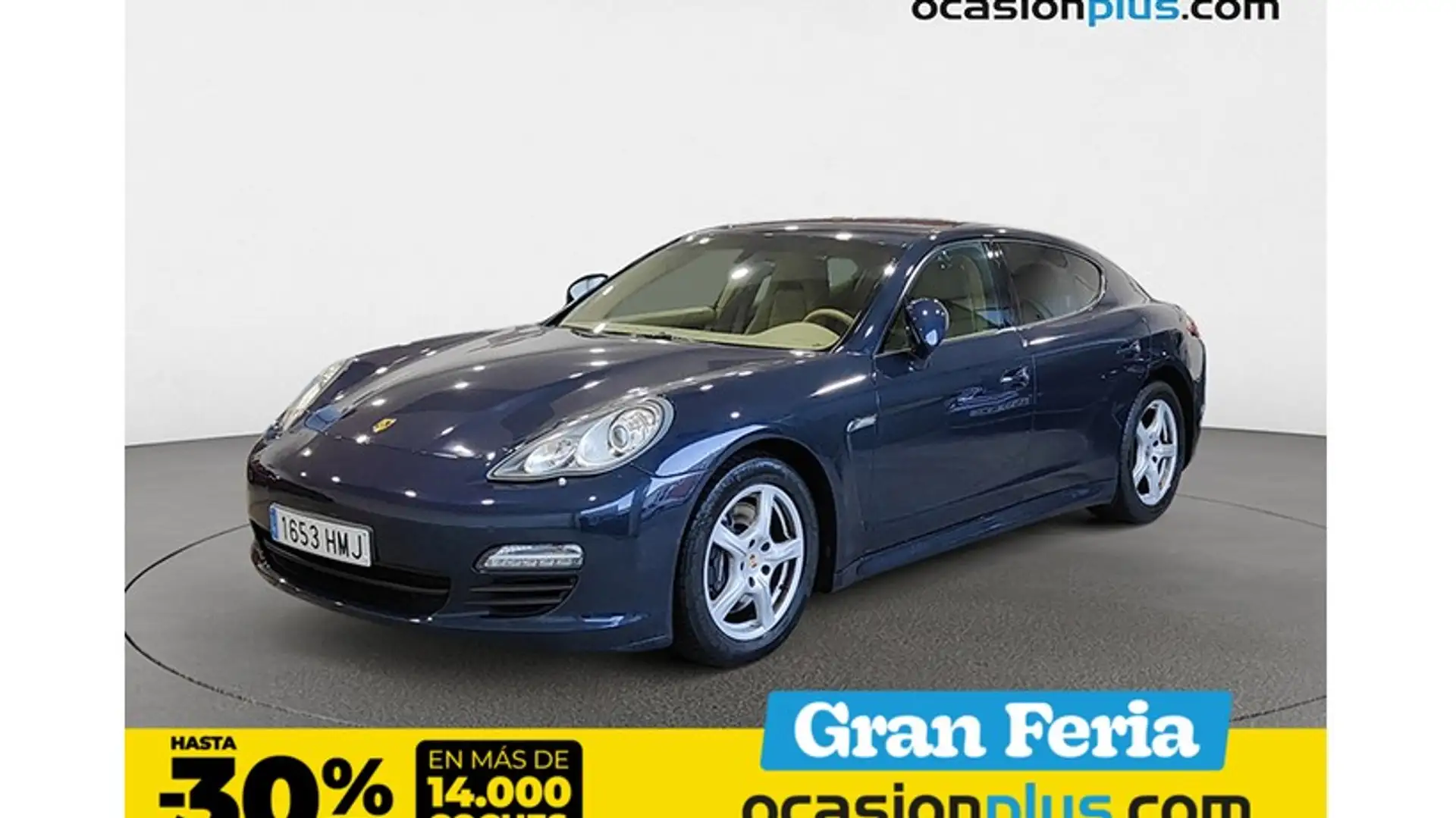 Porsche Panamera Diesel Aut. Blauw - 1