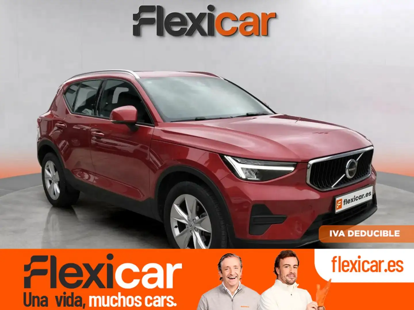Volvo XC40 T2 Core Aut. Rojo - 1