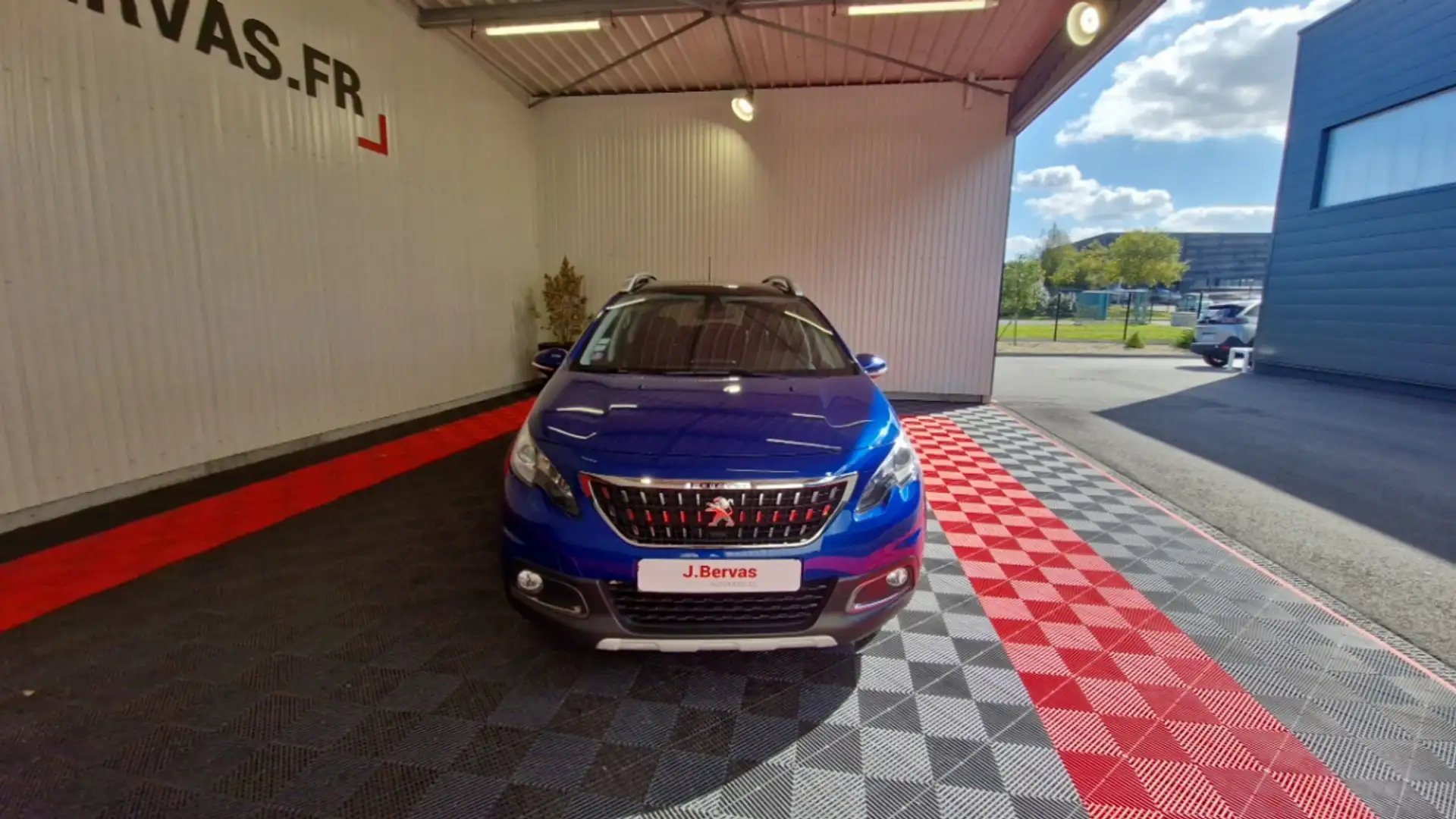 Peugeot 2008 puretech 110ch ss eat6 allure business Bleu - 2