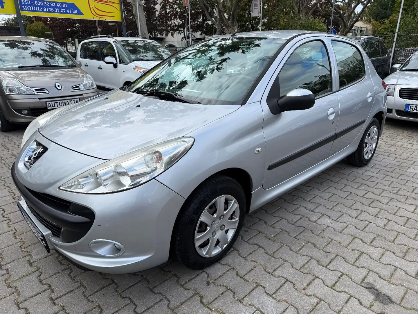 Peugeot 206 + Basis*SCHECKHEFT*KLIMA Silber - 1