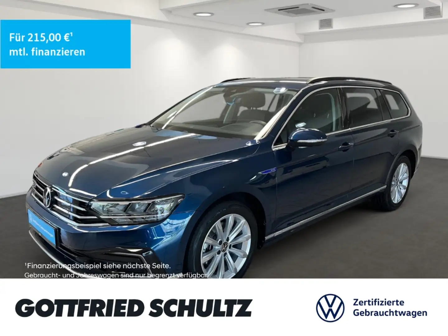 Volkswagen Passat Variant GTE DSG ACC AHK App-Connect LED Leichtmetallräder Blau - 1