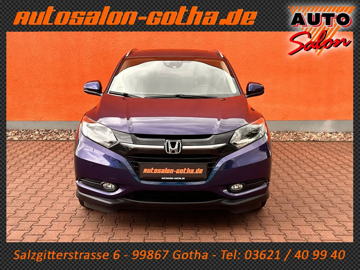 Honda HR-V Executive Automatik LED+NAVI CAM PANORAMA Blau - 2