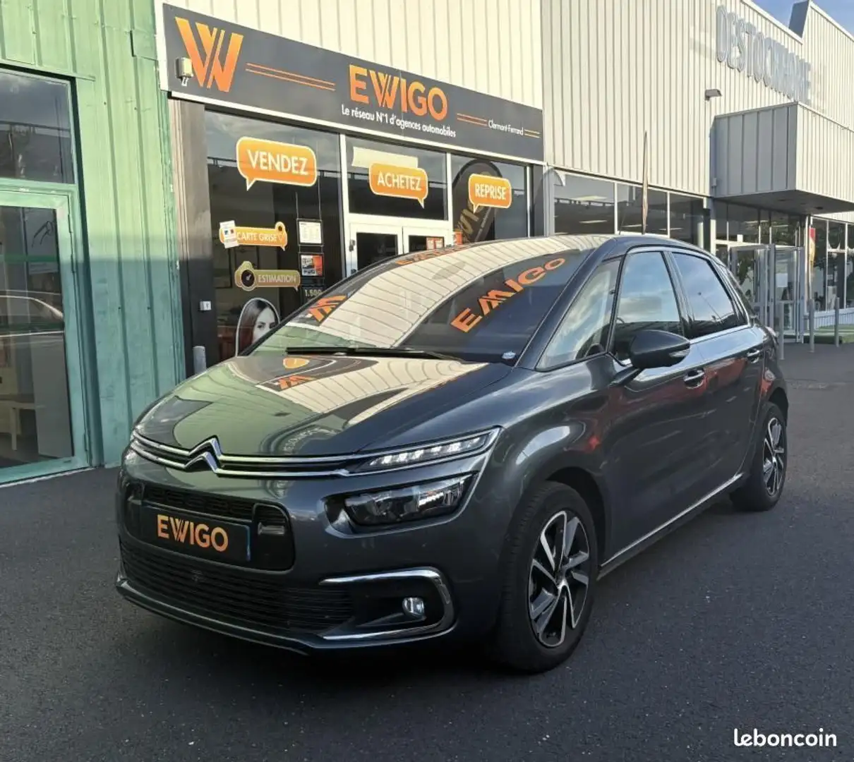 Citroen C4 Picasso Citroën 1.6 BLUEHDI 120CH 1ERE MAIN FULL OPTIONS Grau - 1