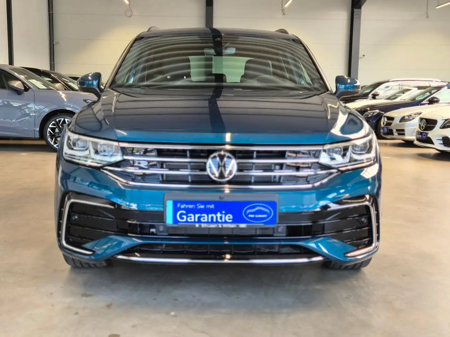 Volkswagen Tiguan TIGUAN 2.0 TSI R-LINE 4M IQ NAVI LED HUD AHK ACC Bleu - 2