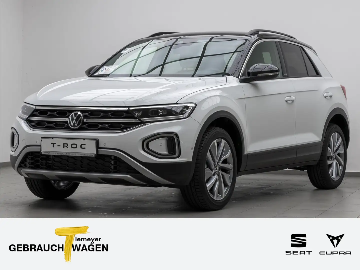Volkswagen T-Roc 1.5 TSI DSG MOVE IQ.LIGHT NAVI SiHZG LM18 Blanc - 1