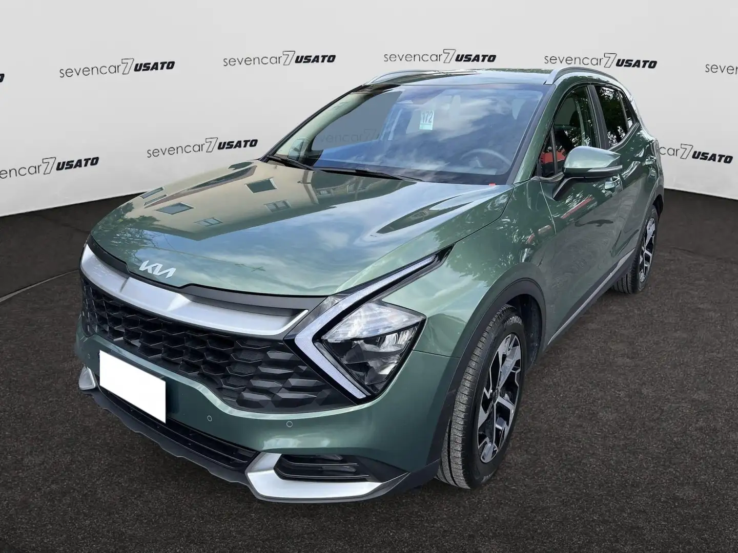 Kia Sportage 1.6 CRDi MHEV Style Grün - 1