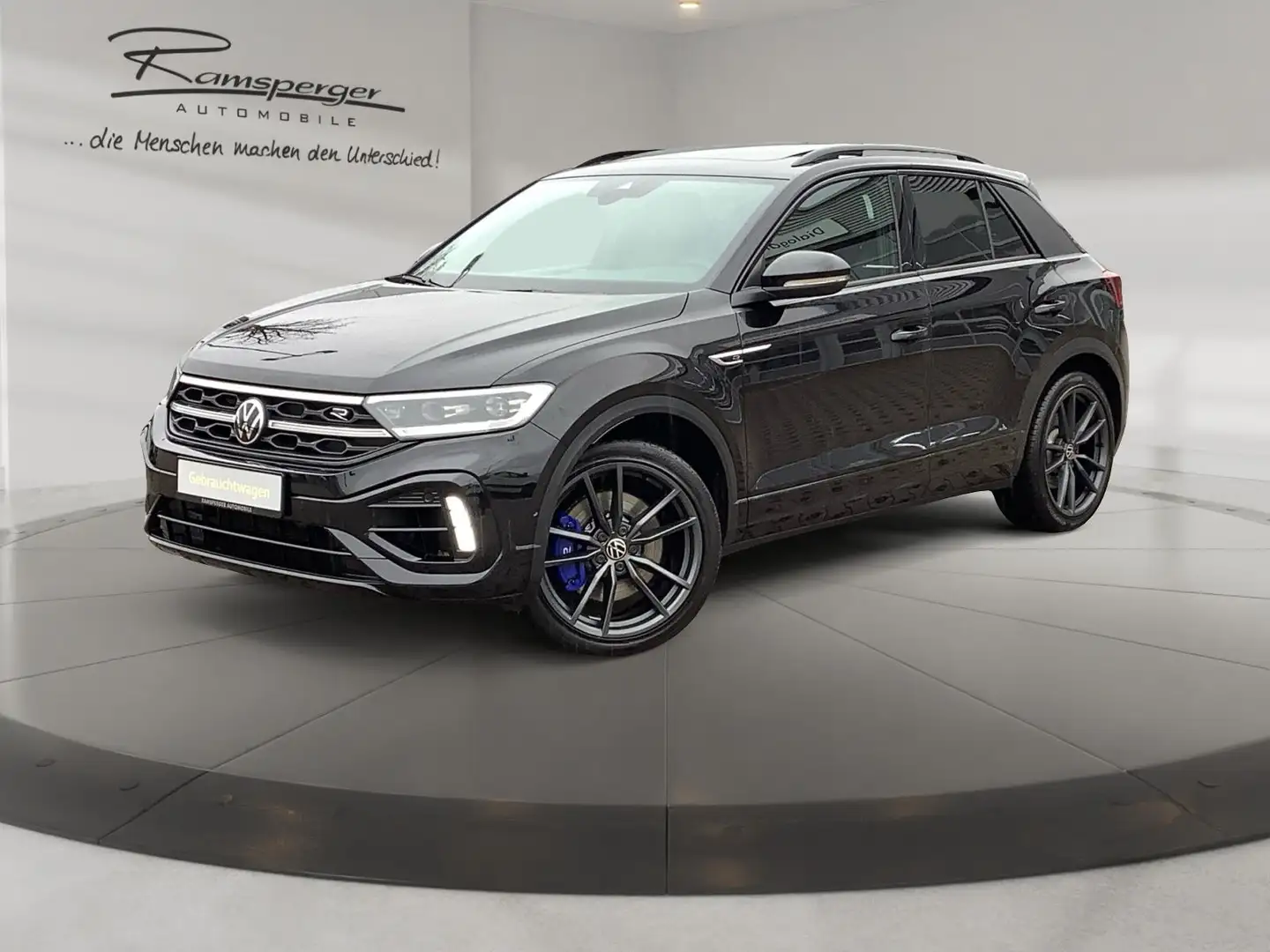 Volkswagen T-Roc 2.0 TSI DSG R 4M. AHK Akra ACC Matrix Pano Schwarz - 2