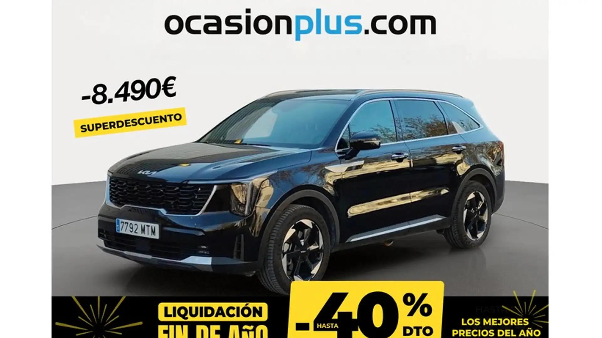 Kia Sorento 1.6 T-GDi HEV Drive 4x2 Noir - 1