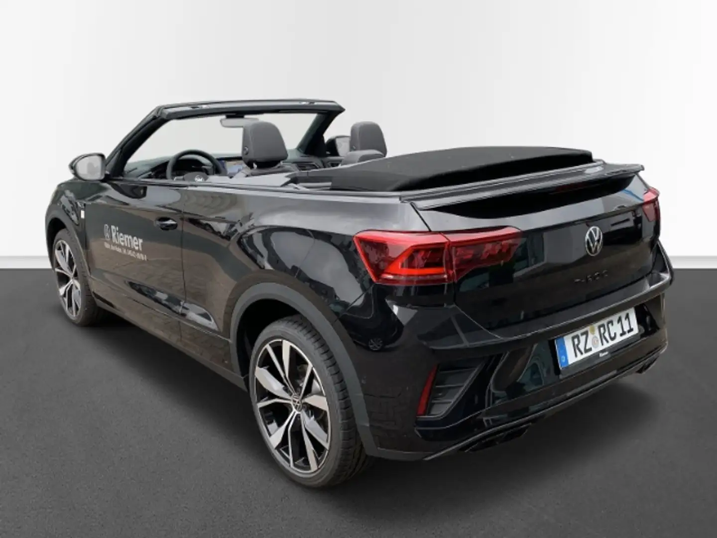 Volkswagen T-Roc Cabrio R-Line 1.5 TSI DSG Leder DCC AHK CAM Matrix Schwarz - 2