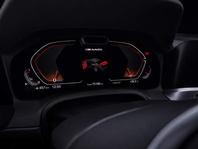 BMW 440 (G22) M440i xDrive - Arctic Race Blue, Pano, HUD — photo 13