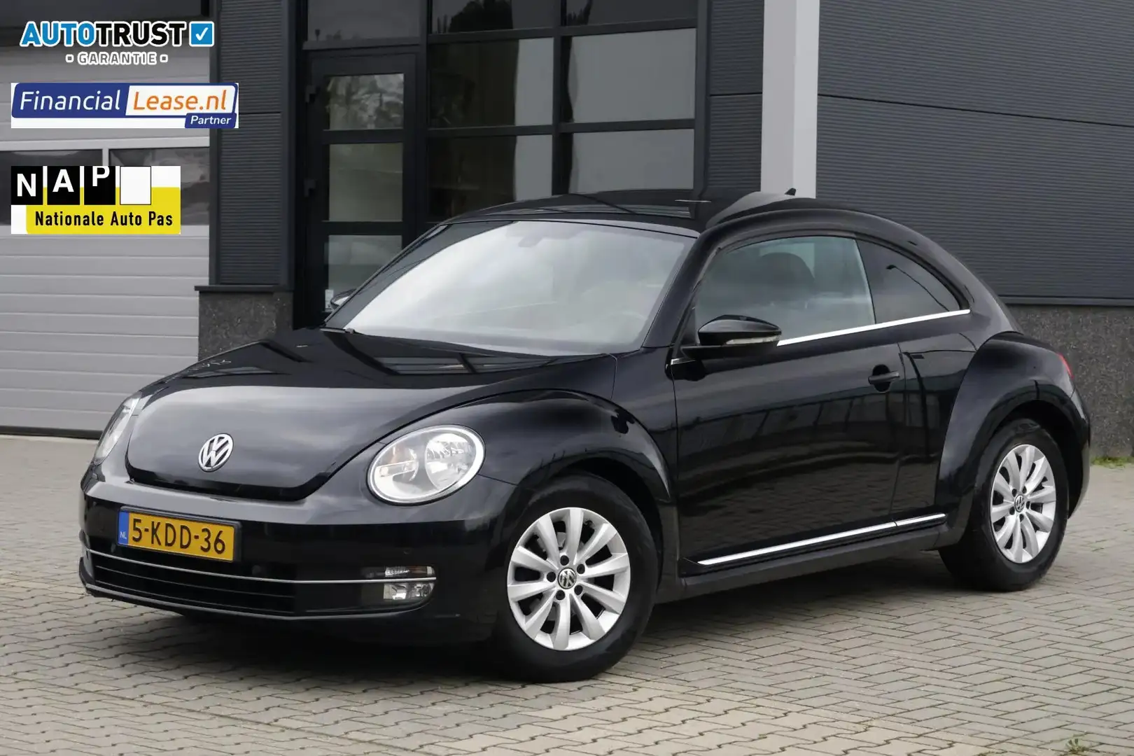 Volkswagen Beetle 1.2 TSI Design | Navi | Zeer netjes Zwart - 1