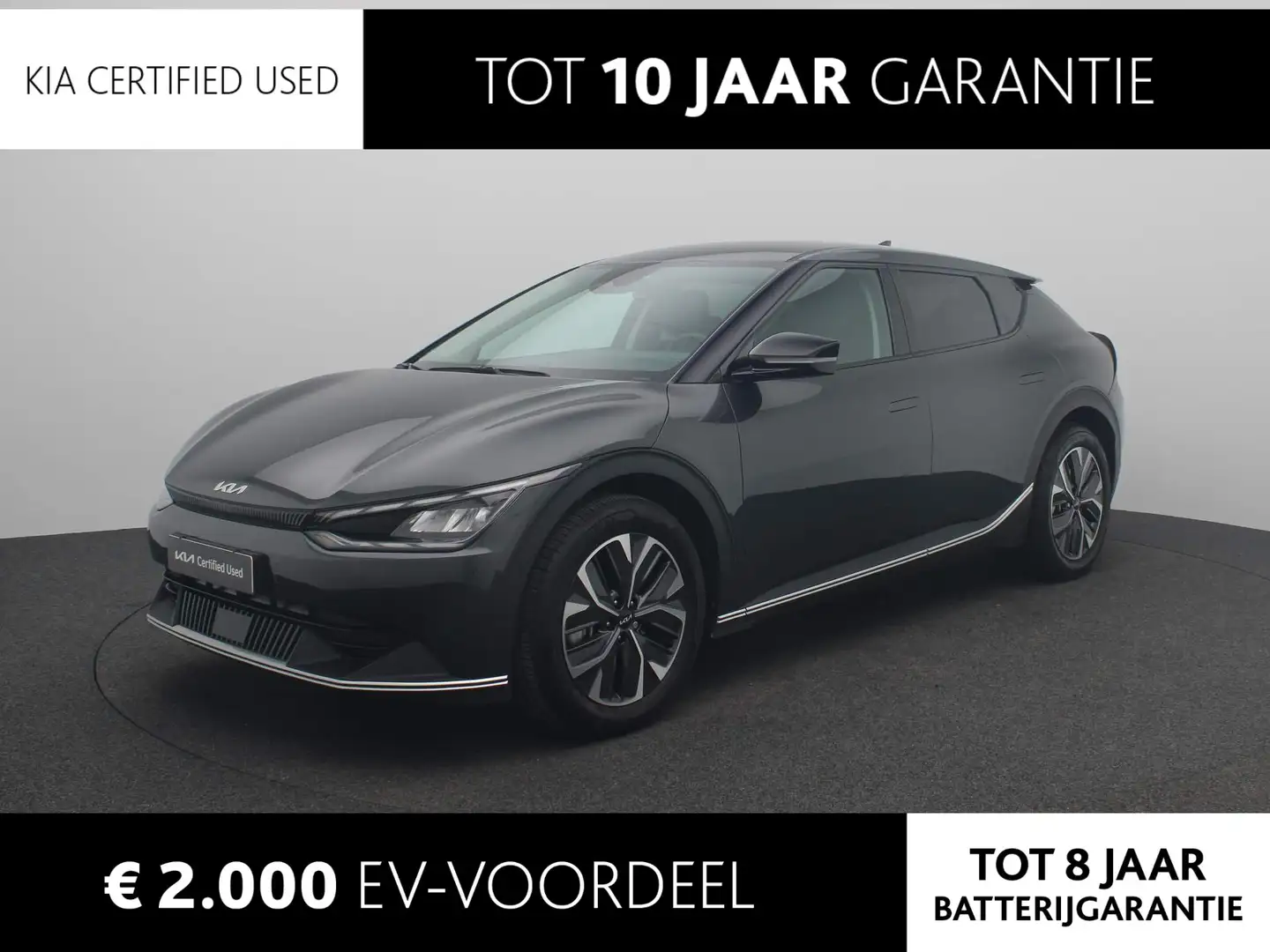 Kia EV6 Light Edition 58 kWh | SOH 100% | eerste eigenaar Gris - 1
