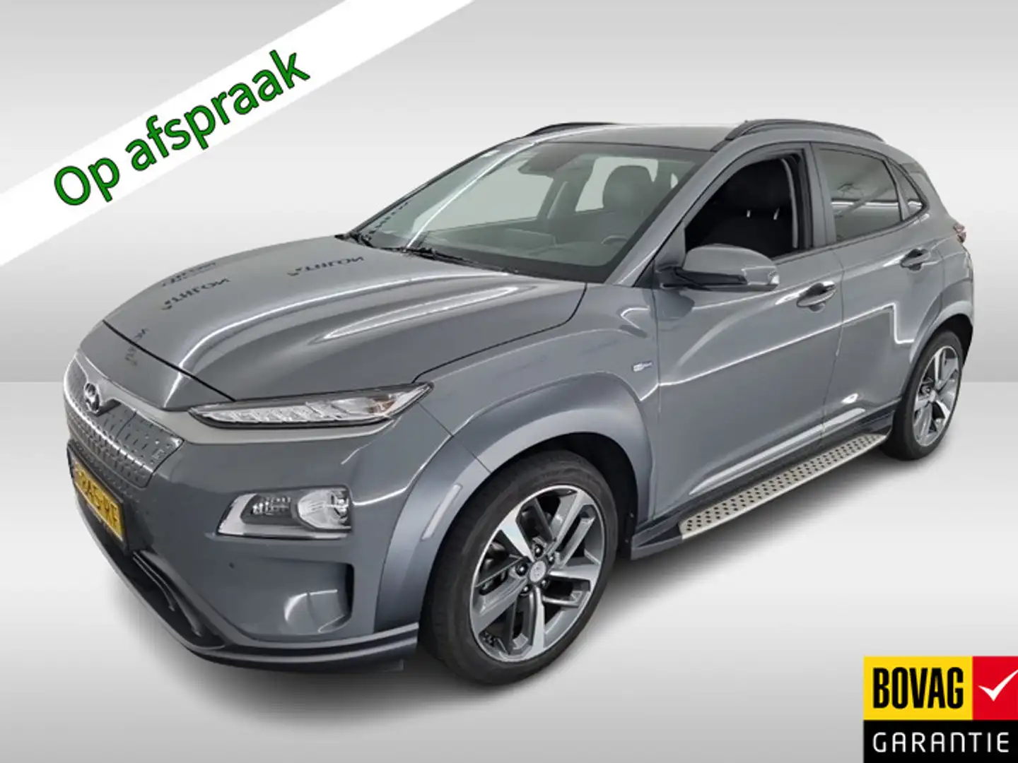 Hyundai KONA EV Premium 64 kWh (204 PK) 2e-Eig. & Keurig-Onderh Grijs - 1