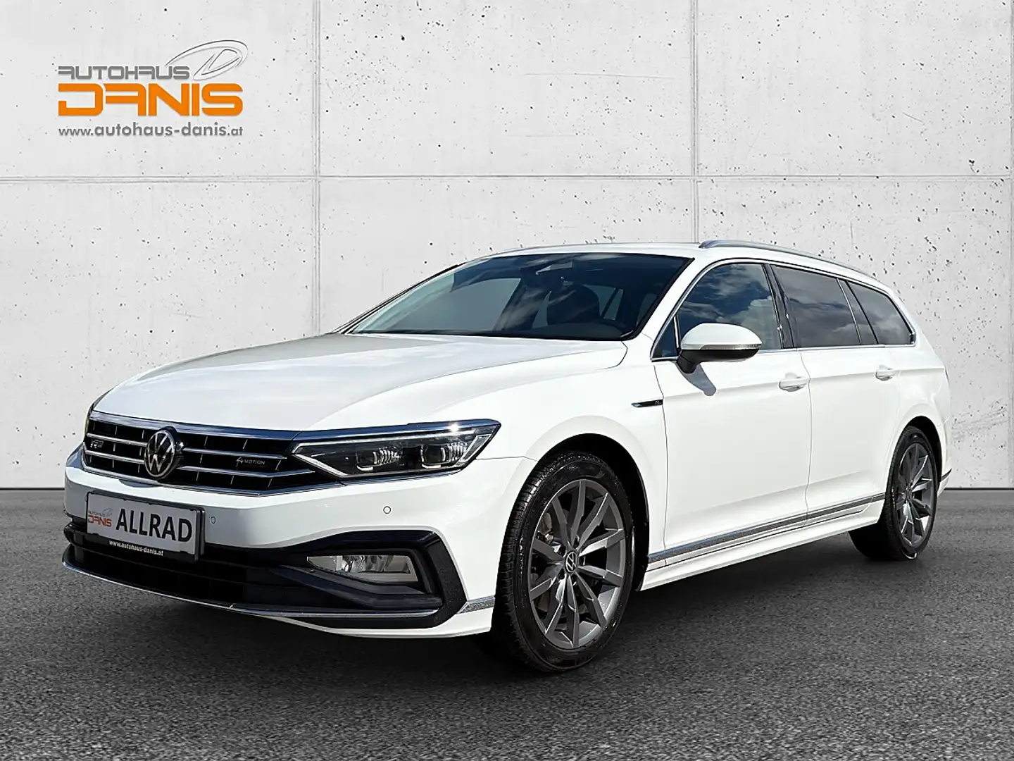 Volkswagen Passat Variant R-Line 2,0 TDI 4Mot DSG AHV/STDZG/NAVI/MATRIX Weiß - 1