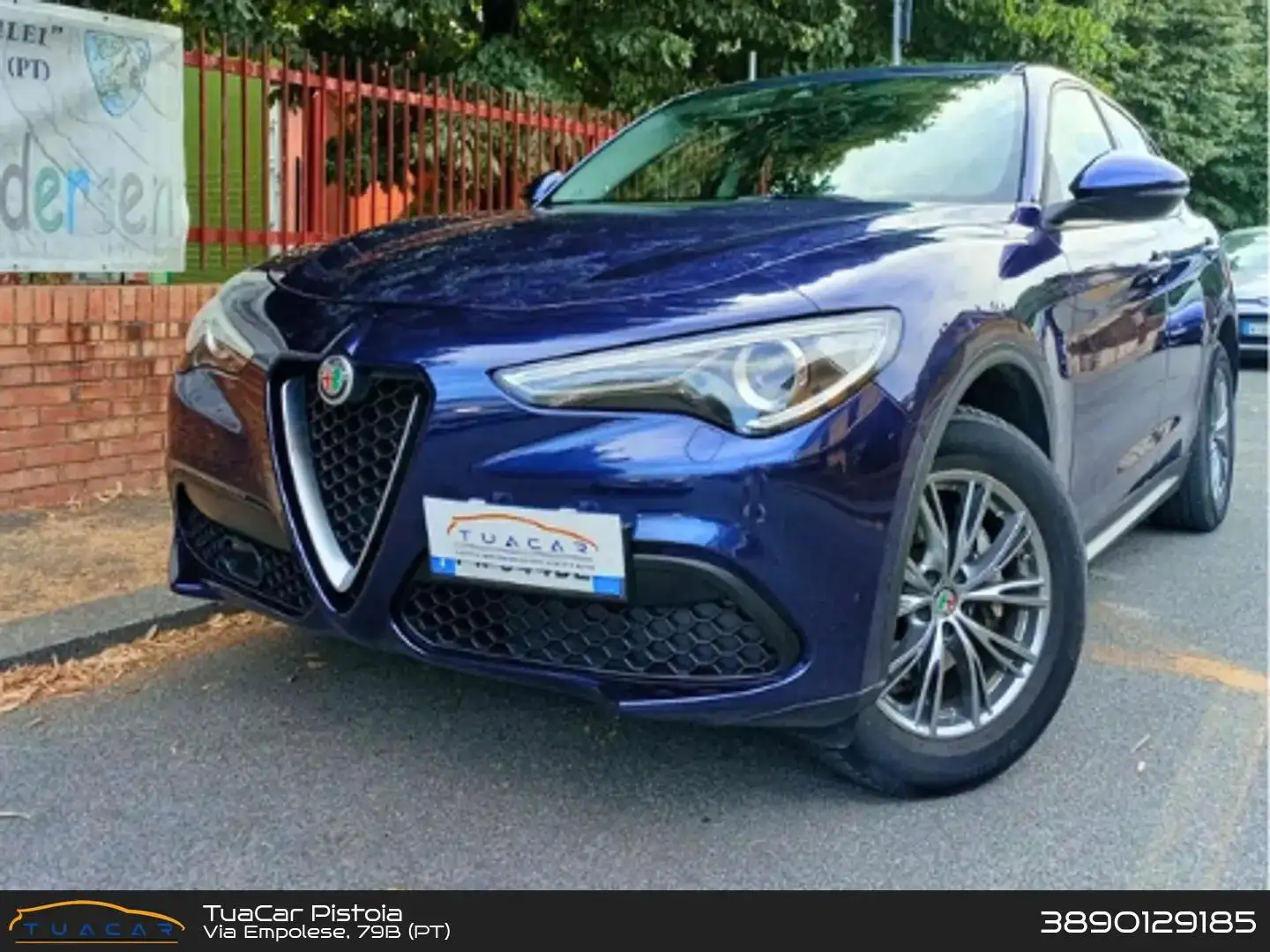 Alfa Romeo Stelvio Business 2.2 Blauw - 1